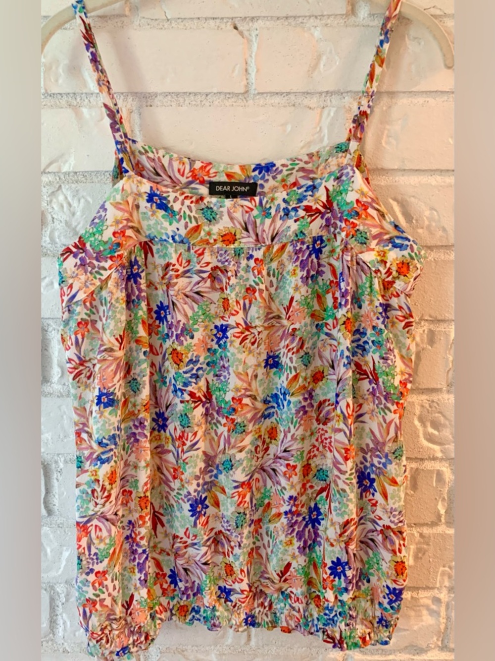 Dear John  Women’s Sleeveless Tank/Cami
Size Large